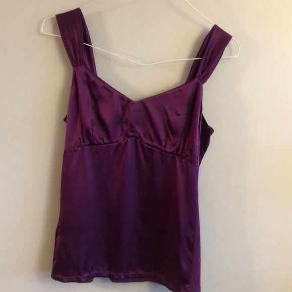 Ann Taylor Tops - Ann Taylor purple silk top